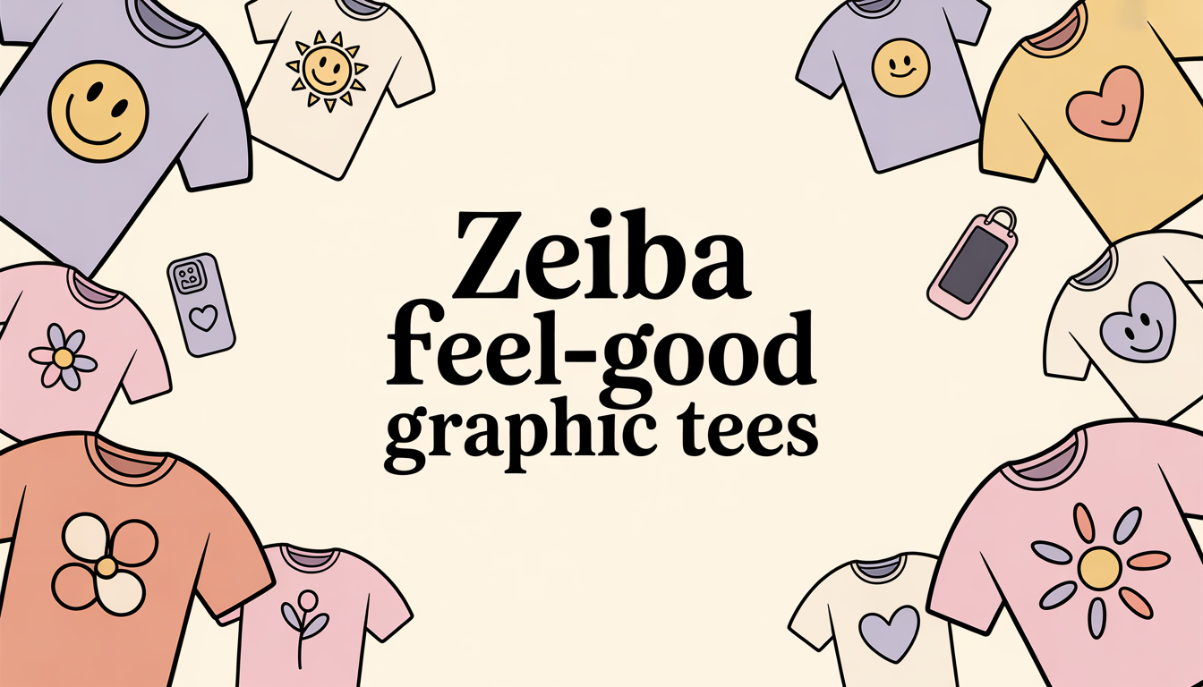 Zeiba Feel-Good Graphic Tees
