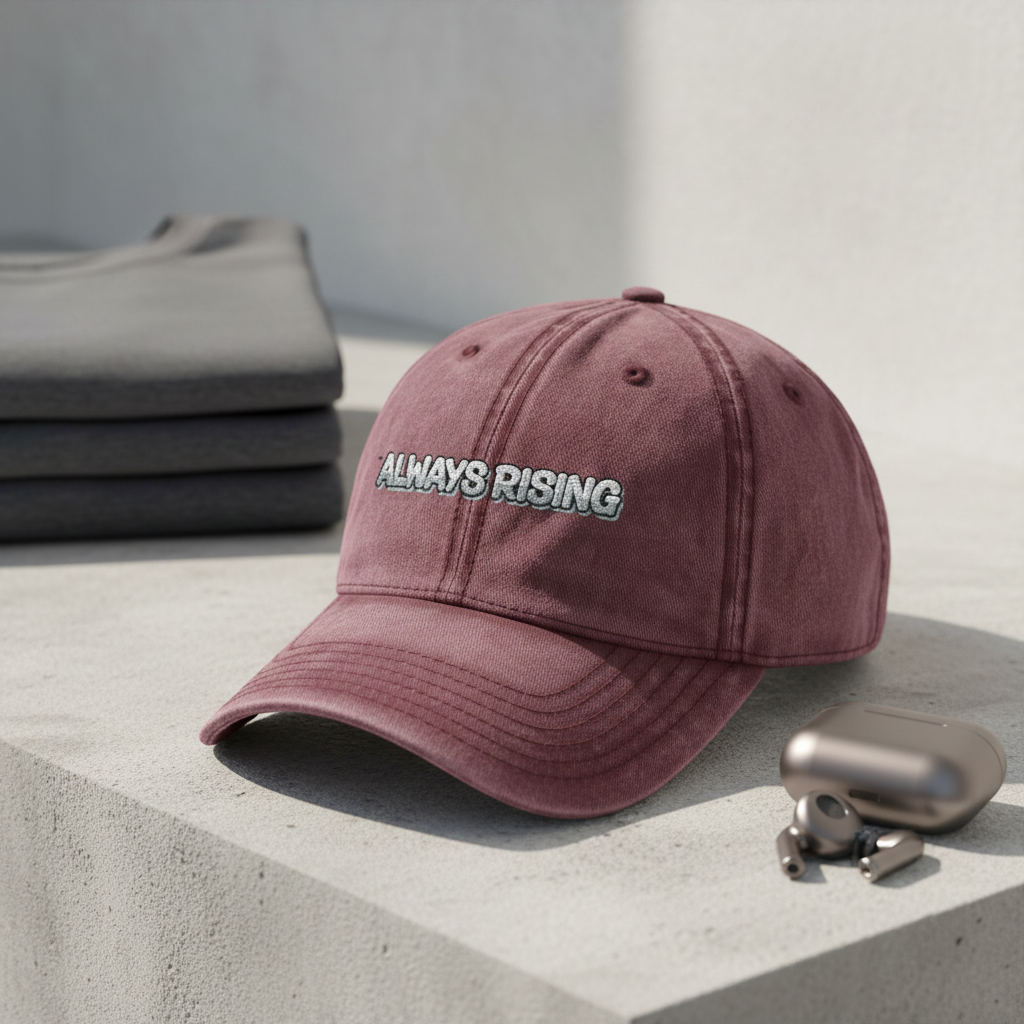 Always Rising Embroidered Cap