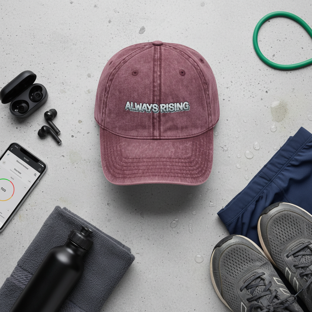 Always Rising Embroidered Cap