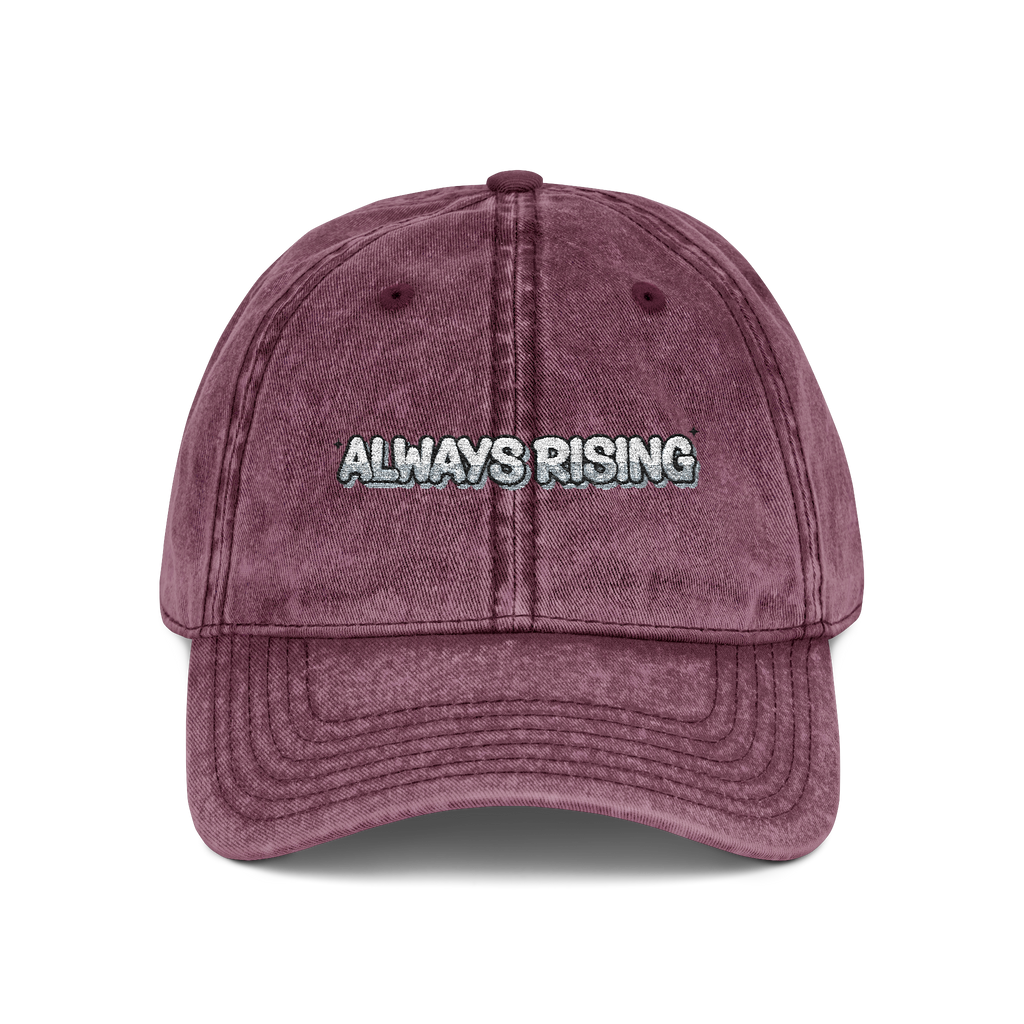Always Rising Embroidered Cap