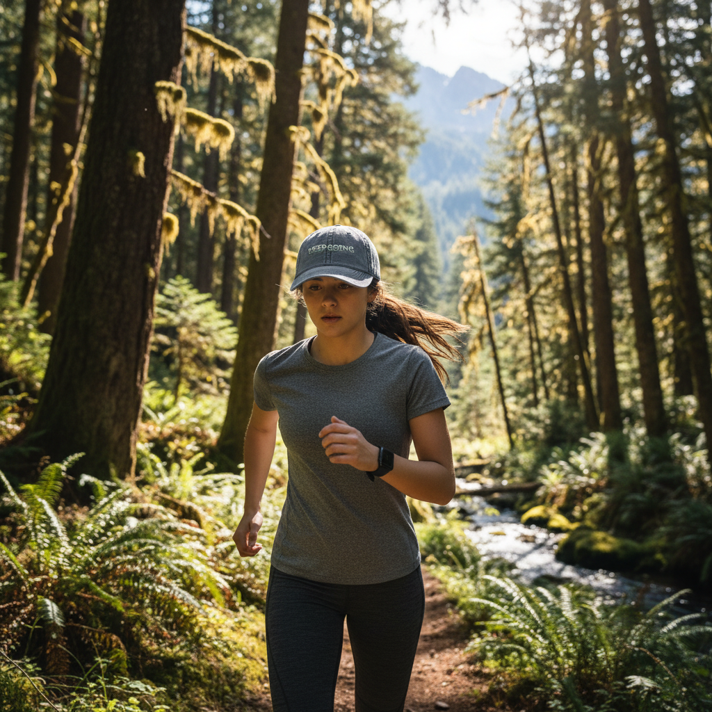 Keep Going Embroidered Cap