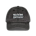 Bloom Anyway Vintage Embroidered Cap Adjustable Fit