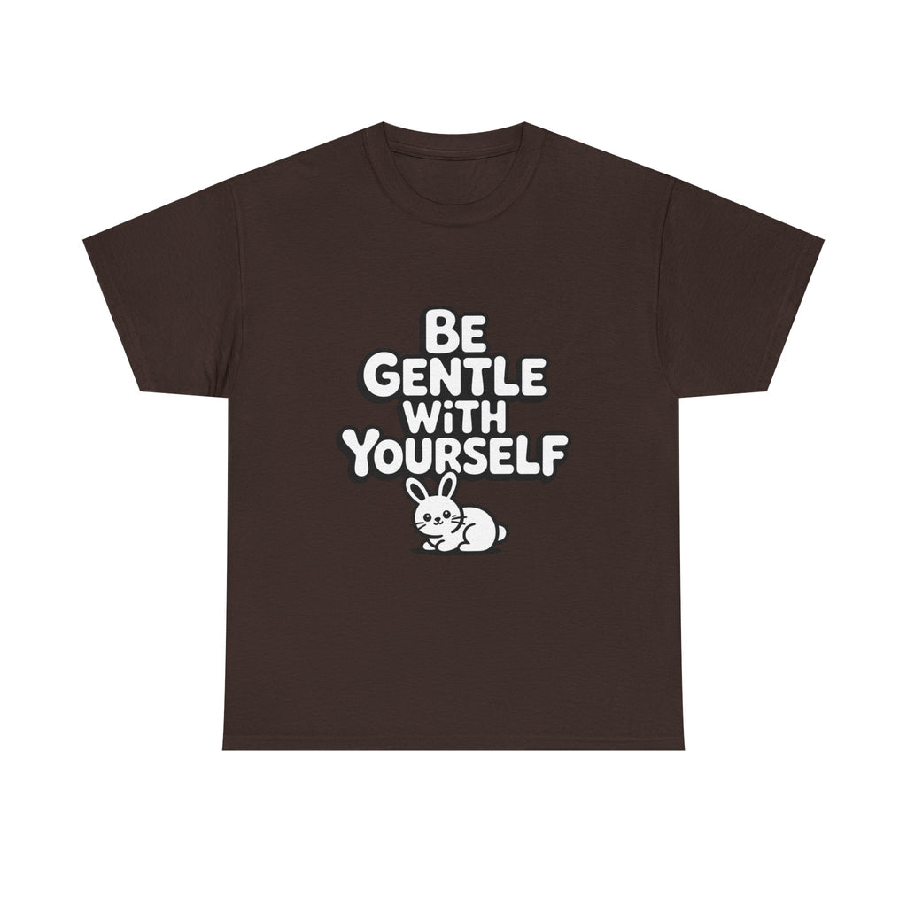 Be Gentle With Yourself Bunny T-Shirt | Unisex Self Care Graphic Tee